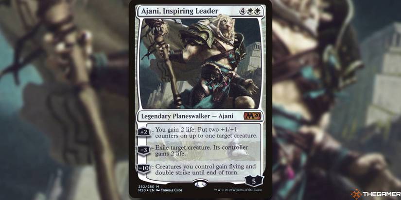MTG Every Ajani Planeswalker Card Ranked MTG Every Ajani Planeswalker Card Ranked