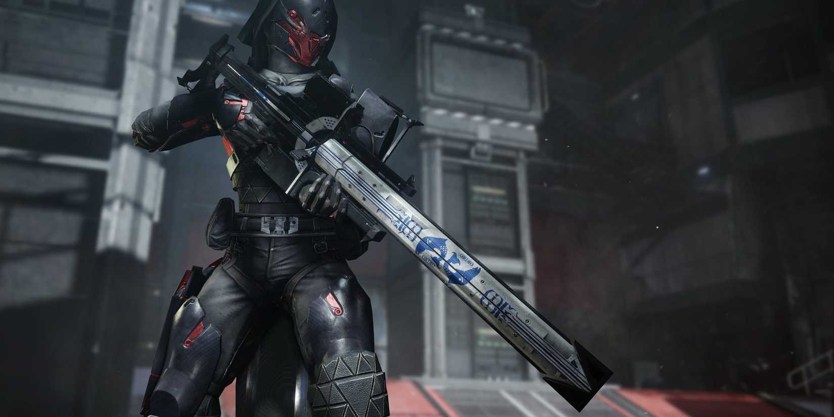 Destiny 2 Guardian Holding Izanagi's Burden
