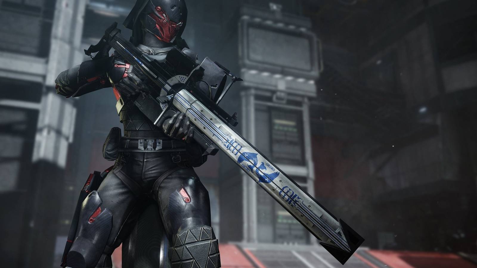 Destiny 2 Guardian Holding Izanagi's Burden