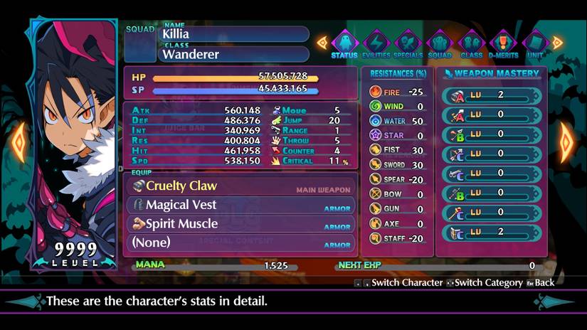 Killia Killia Character Guide For Disgaea 6