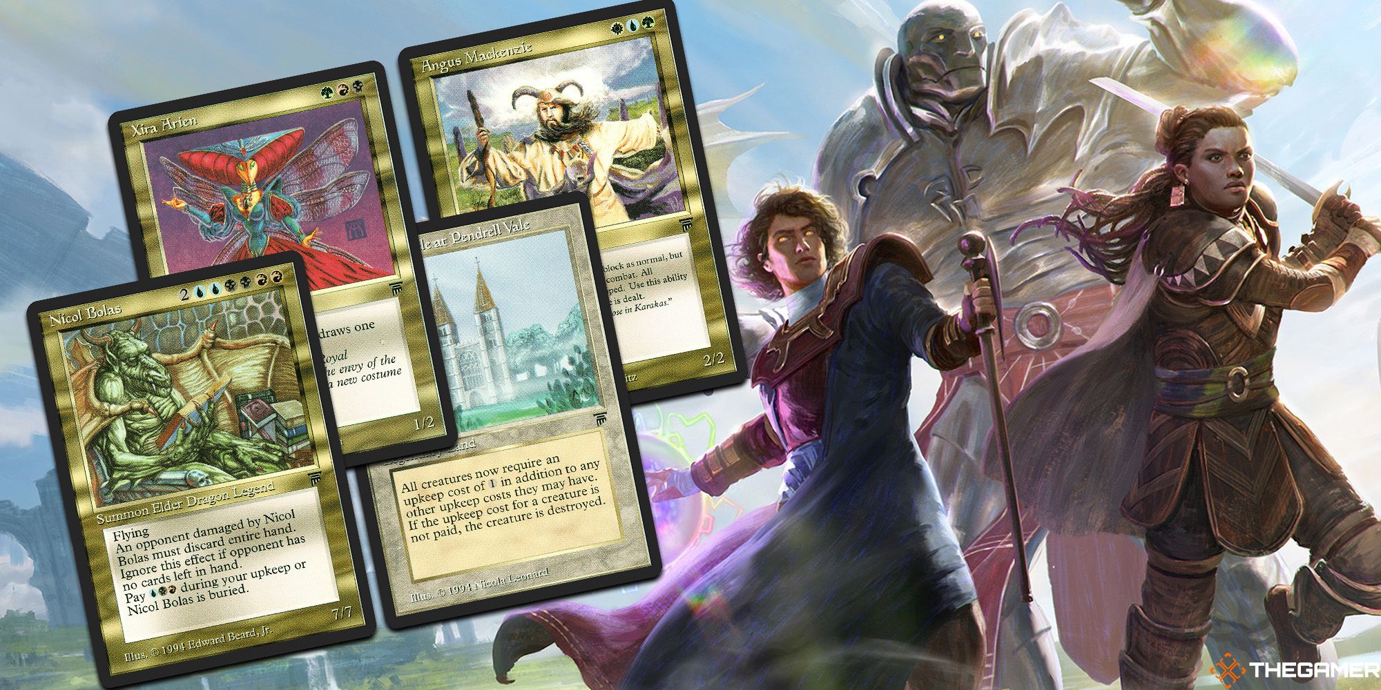 Magic: The Gathering Includes Real Cards From 1994's Legends In Dominaria  United Collector's Boosters