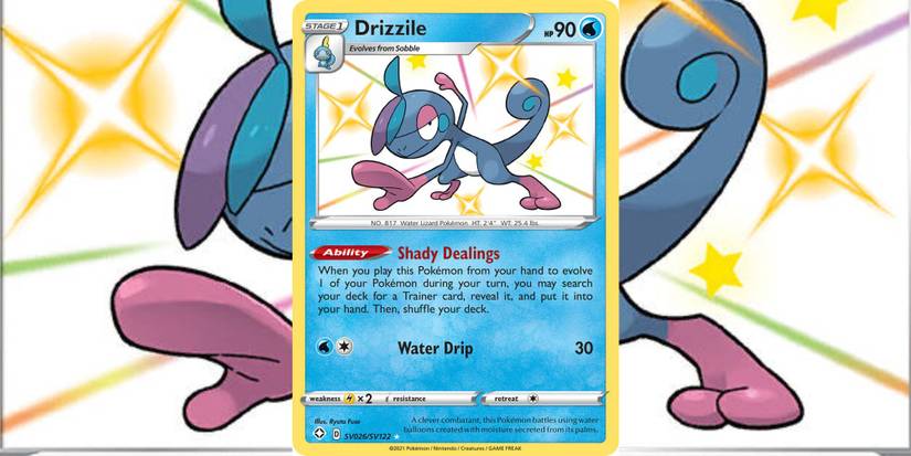 drizzle pokemon card 2021 POKEMON TCG CHILLING REIGN RAPID STRIKE DRIZZLE 042/198 COMMON CARD