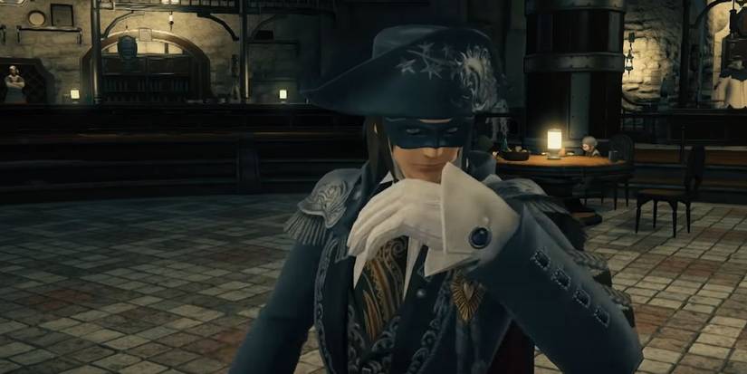 FF14 A Human Blue Mage from the FF14 job reveal trailer