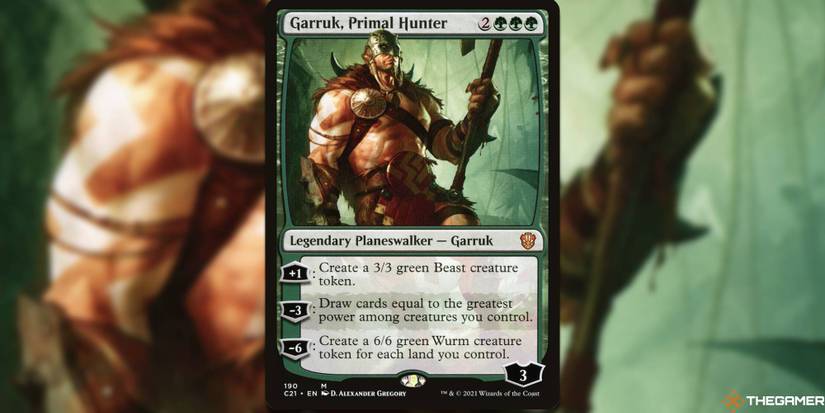 MTG: Every Garruk Planeswalker Card, Ranked MTG: Every Garruk Planeswalker Card, Ranked