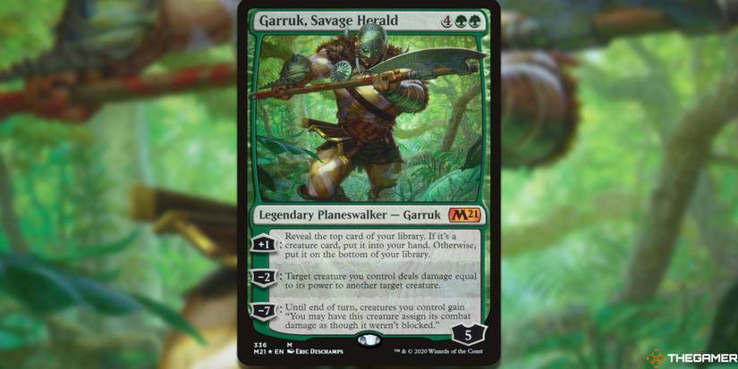 MTG: Every Garruk Planeswalker Card, Ranked MTG: Every Garruk Planeswalker Card, Ranked