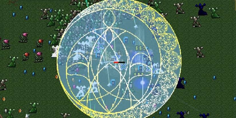 The Pentagram is a risky tool to use, since it can eat up experience gems. If you can evolve it, though, it becomes a game-winner.