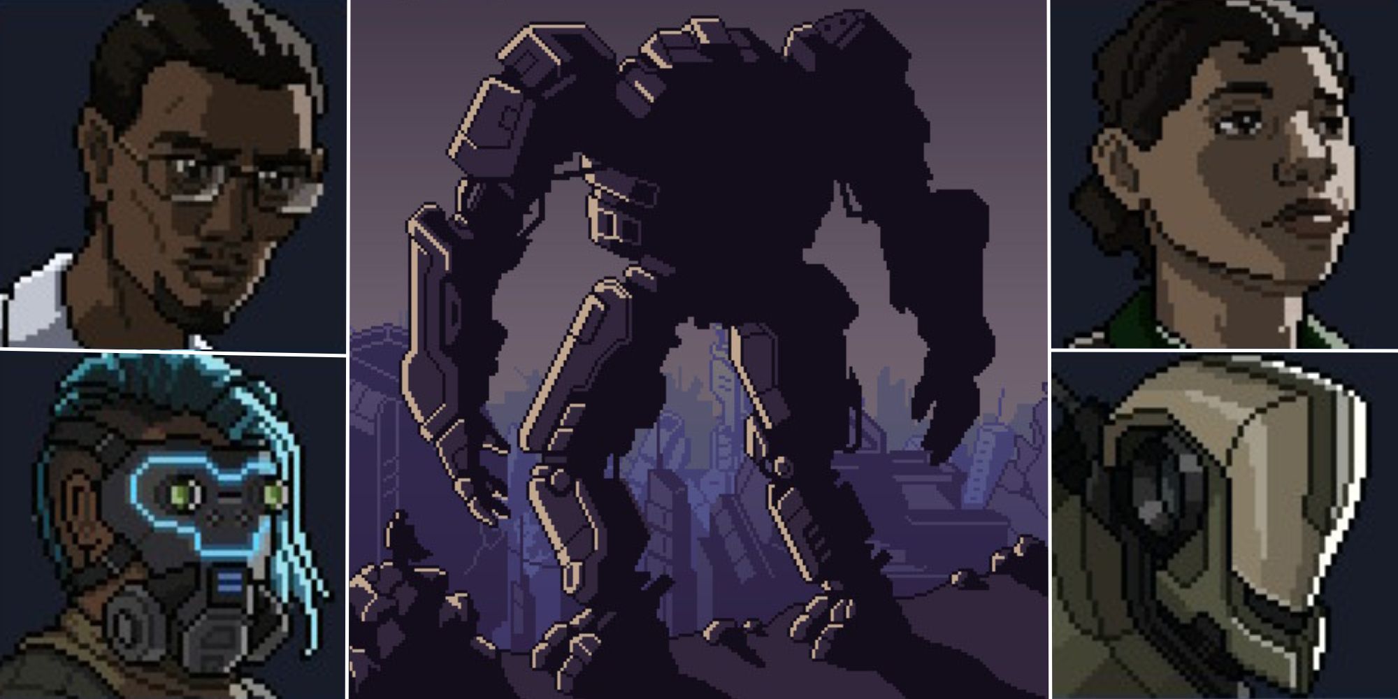 title screen mech with isaac morgan camilla gana