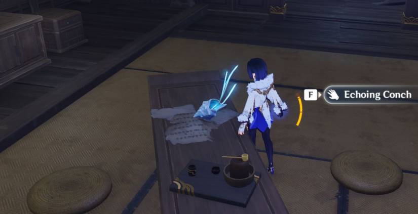 Kazuha Mirage Quest Conch Genshin Impact