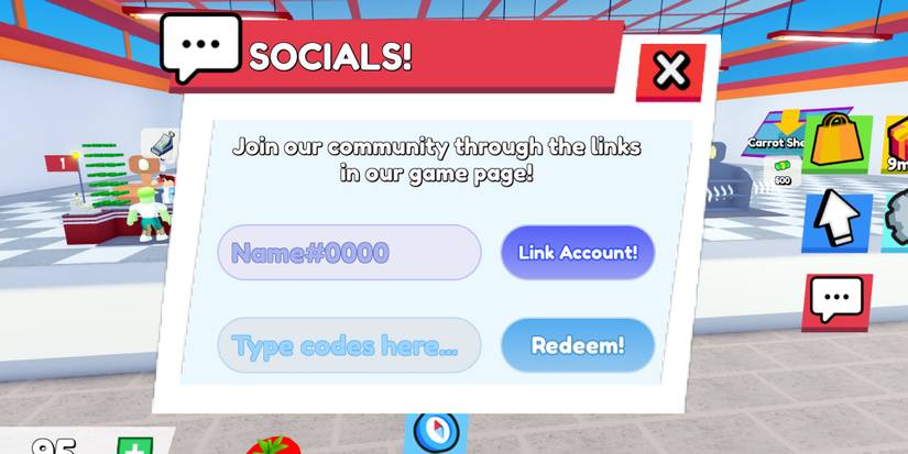 Build A Market Codes - Roblox