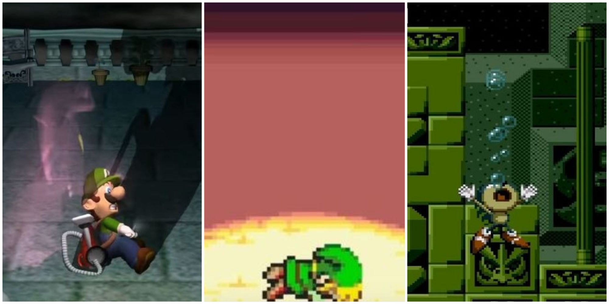 Most Alarming Low Health Warnings In Games Split Image Of Gameplay