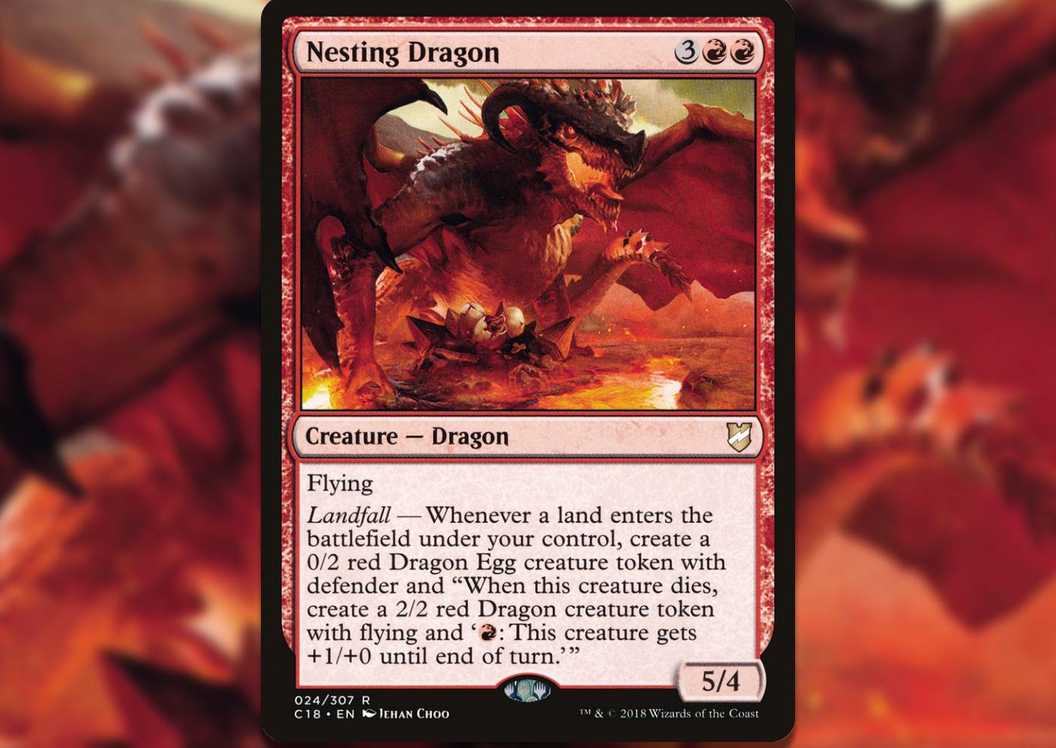 Nesting Dragon How To Build A Themberchaud Commander Deck In MTG