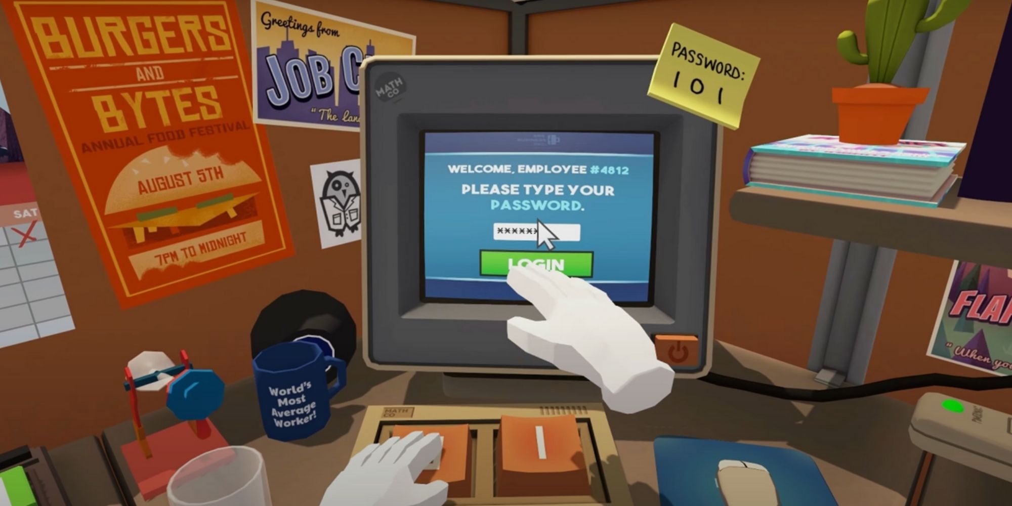 Games Where You Are A Worker In A Corporation.
