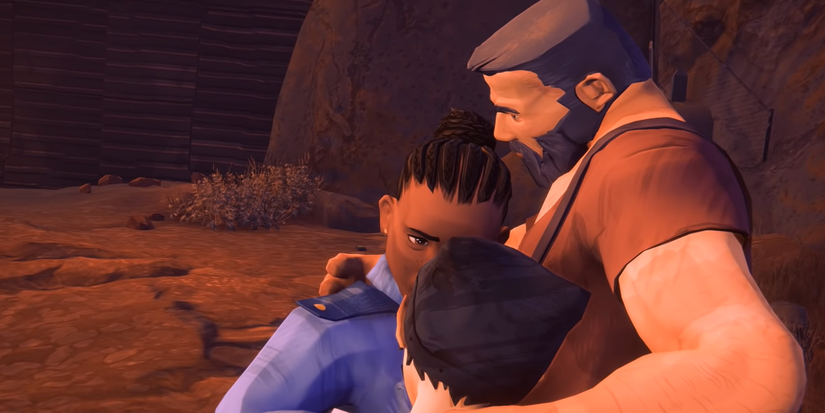 Road 96 Elections Ending - Fanny John And Alex Hugging