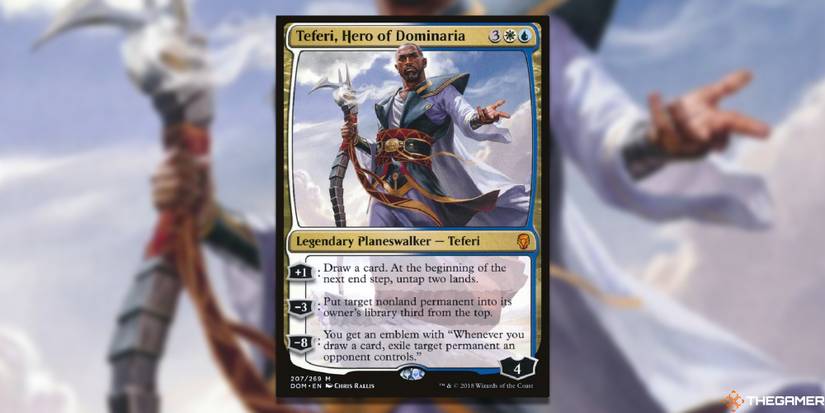 mtg teferi commander deck Magic the Gathering Dominaria Teferi, Timebender Planeswalker Deck