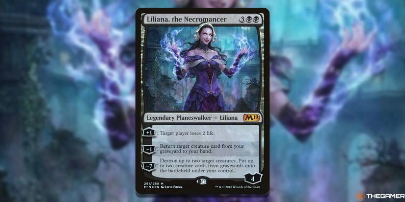Best Liliana Planeswalker Cards In Magic: The Gathering