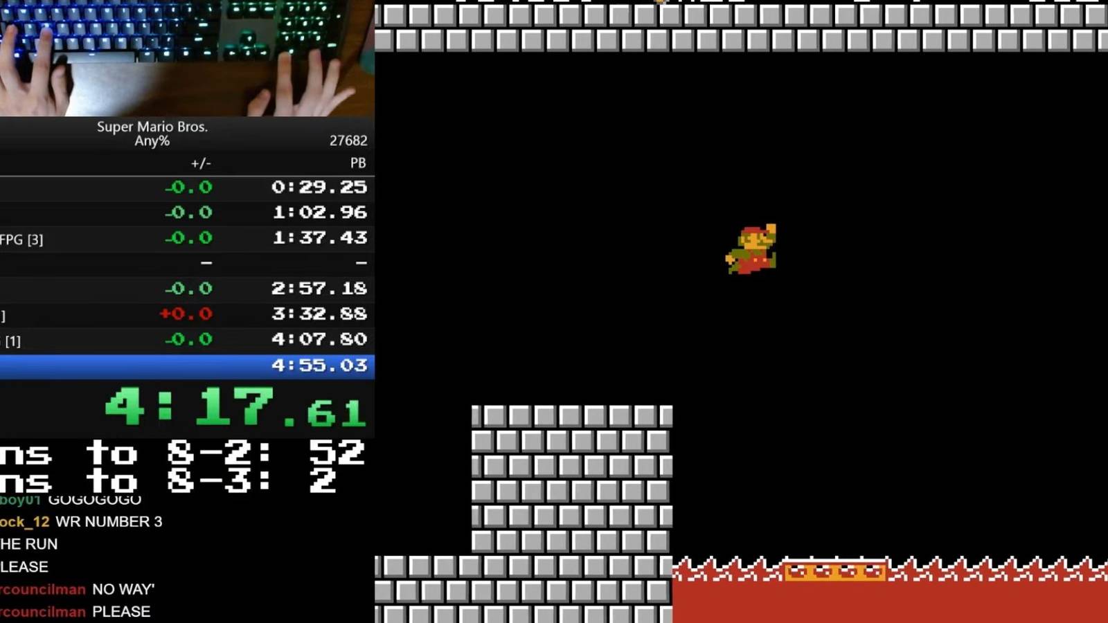 Third Super Mario Bros. Speedrunner Reaches Human Limit Time