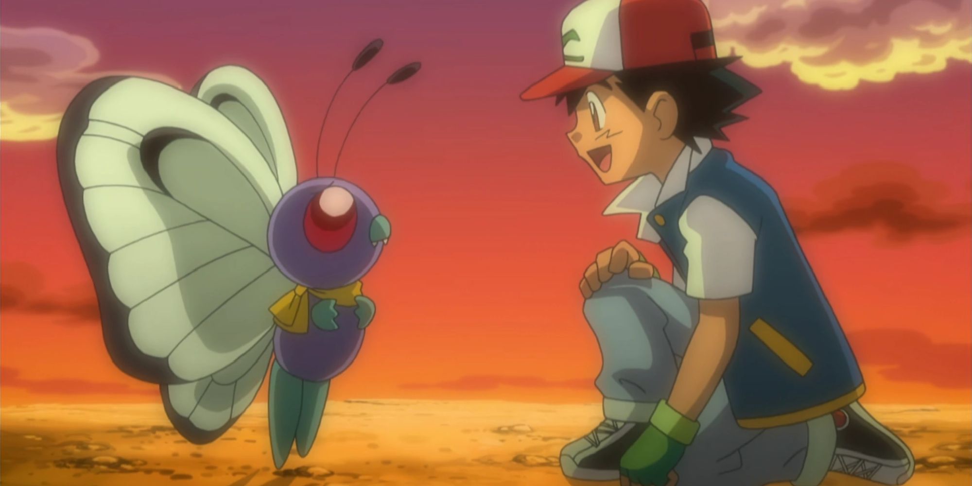 Ash and Butterfree