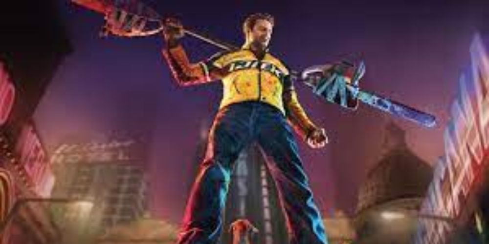 Dead Rising 2 Chuck Greene Standing Over Zombie