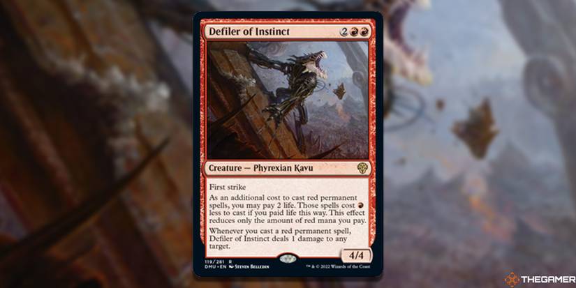 defiler cards mtg Chaos Defiler [Warhammer 40,000] – TokenMTG main image 1