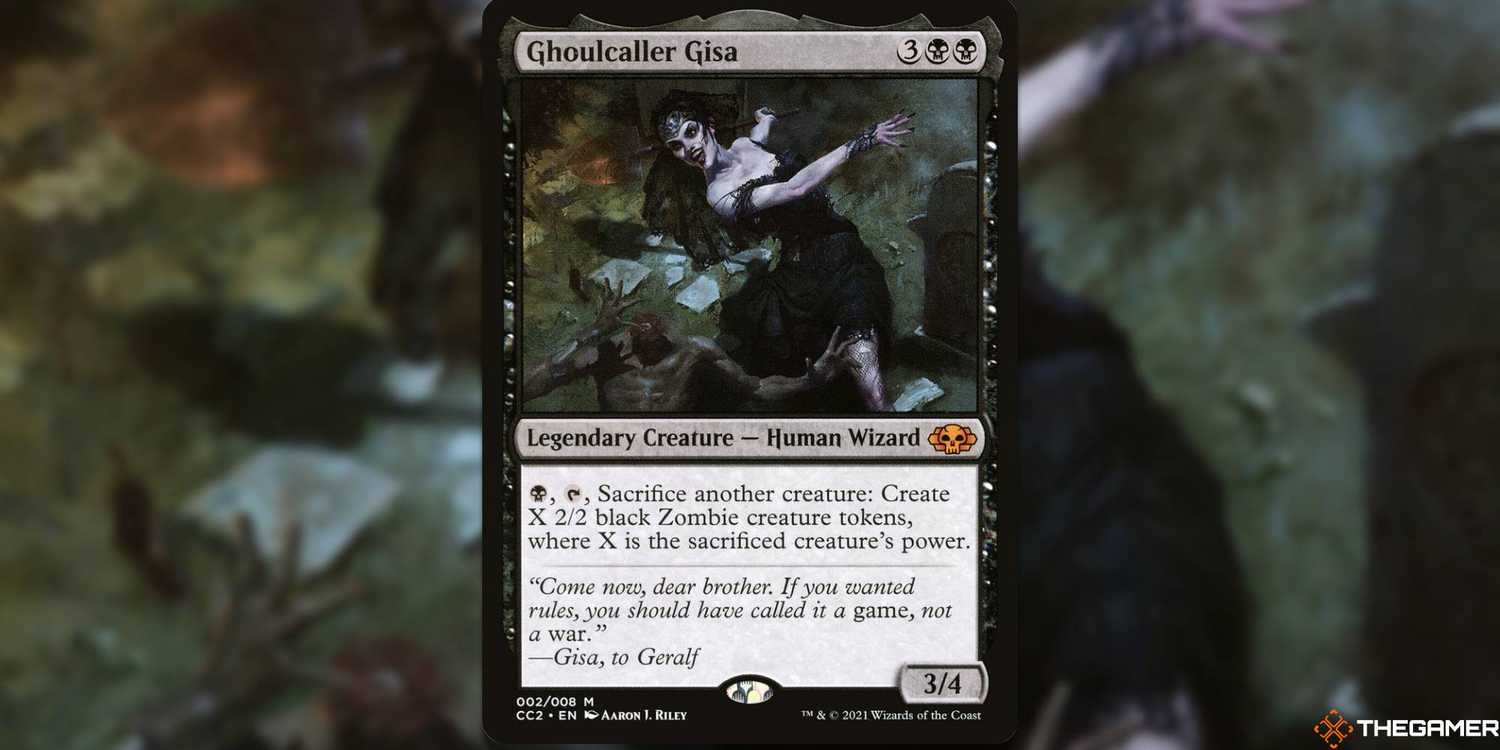 mtg ghoulcaller gisa commander deck Ghoulcaller Gisa All printings & prices TCG Land