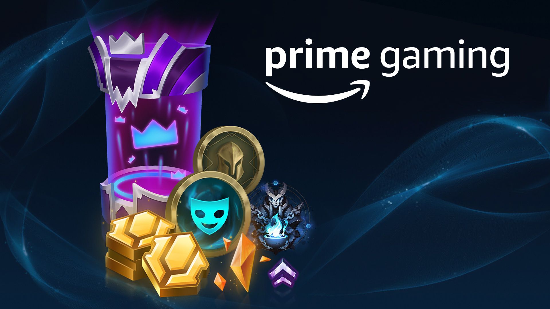 League of Legends Redeemable Rewards for Prime Gaming 