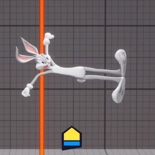 MultiVersus, Bugs Bunny, Aerial Forward Attack