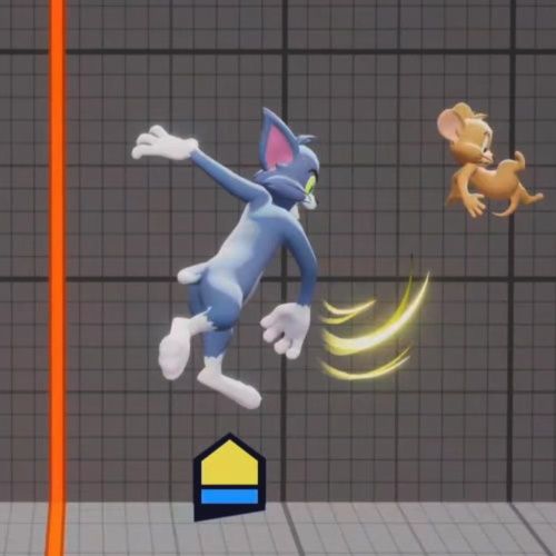 MultiVersus, Tom And Jerry, Aerial Forward Attack