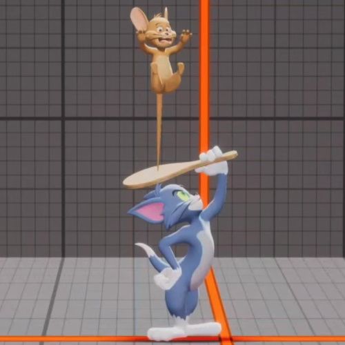 MultiVersus, Tom And Jerry, Up Attack