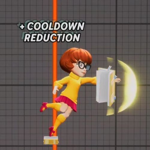MultiVersus, Velma, Aerial Down Special