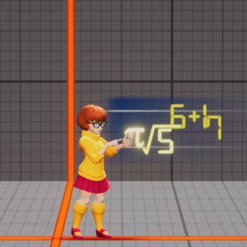 MultiVersus, Velma, Down Attack