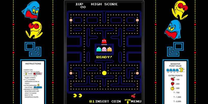 Original Pac Man Game The Best Arcade Video Games From The 80s