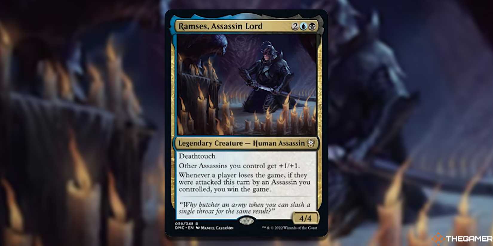 assassin deck mtg commander Ezio Auditore da Firenze ASSASSINS Magic MTG Custom Commander Deck main image 1