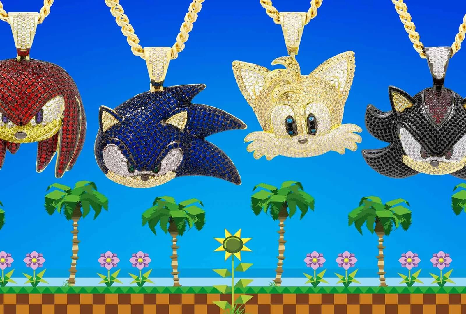 King Ice × SONIC THE HEDGEHOG ☆ EGGMAN NECKLACE Eggman
