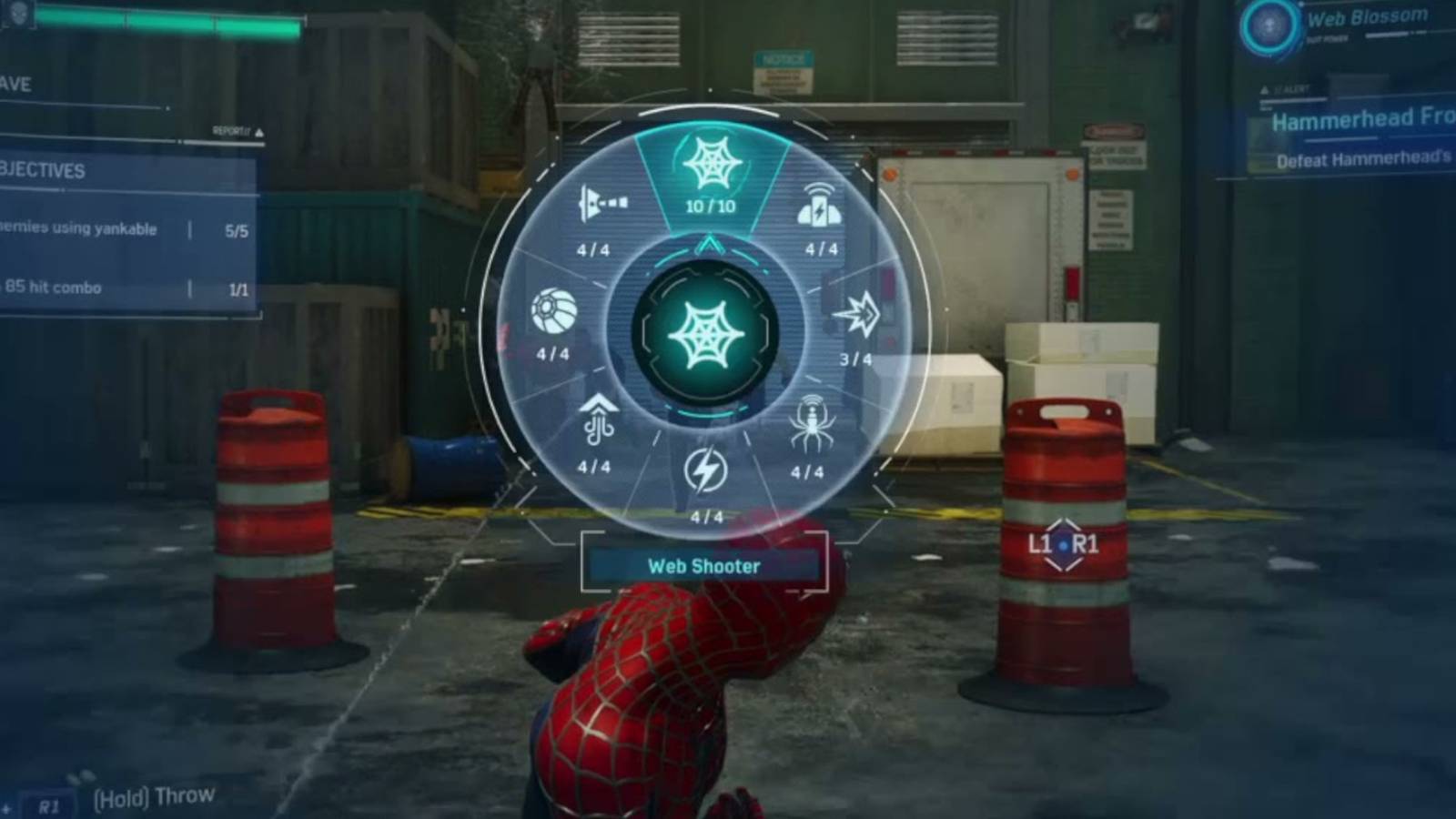 Death To The Spider-Man Radial Menu