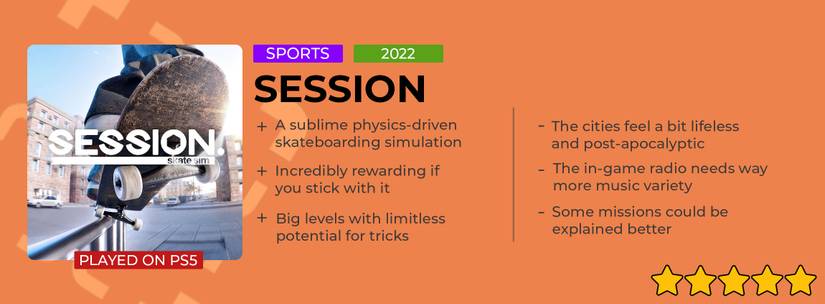 Session Review - Virtual Skateboarding Doesn't Get Any Better