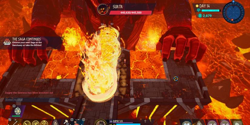 How To Beat Surtr The Fire Demon In Tribes Of Midgard