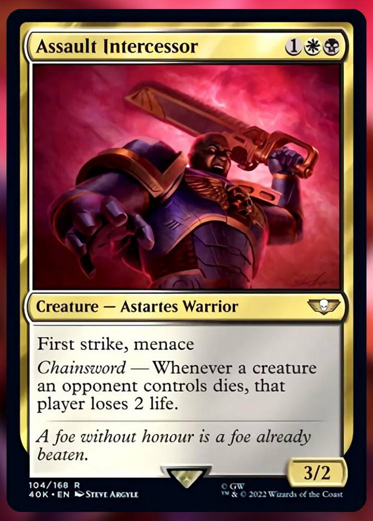 Every Card In The Warhammer 40K Forces Of The Imperium Commander Deck  MTG
