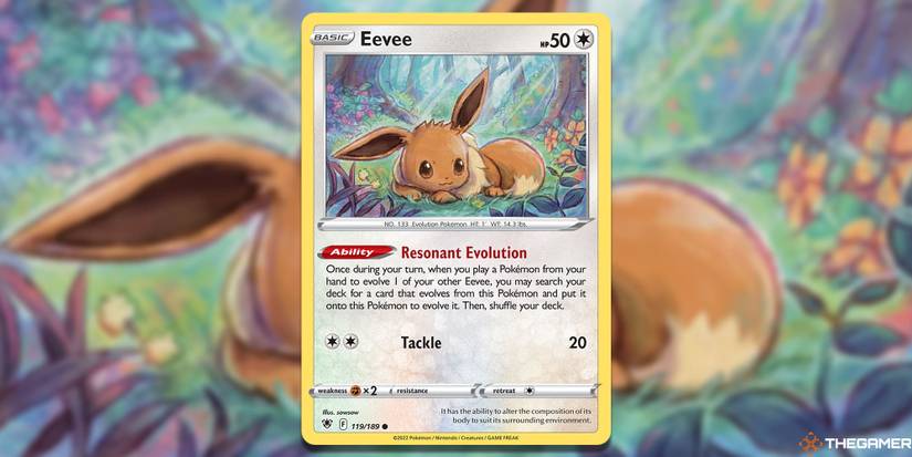 Pokemon TCG: The 10 Best Eevee Cards, Ranked By Artwork Pokemon TCG: The 10 Best Eevee Cards, Ranked By Artwork