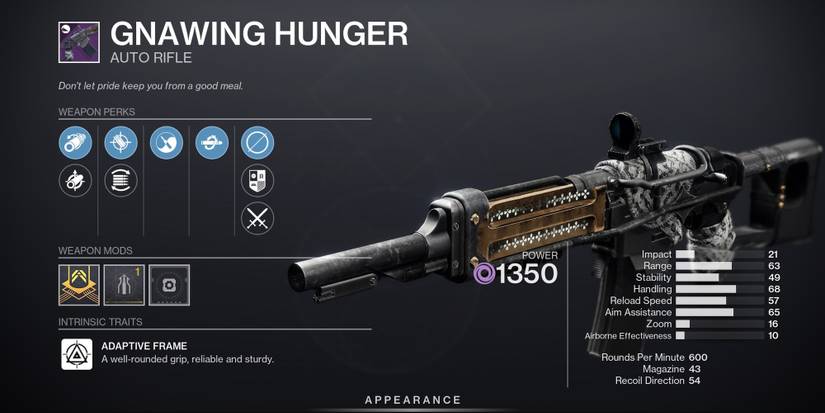 Destiny 2 Xur Gnawing Hunger Sep 23