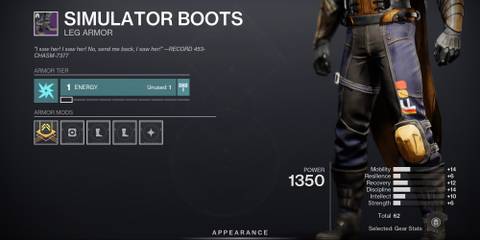 Destiny 2 Xur Hunter Boots Sep 23