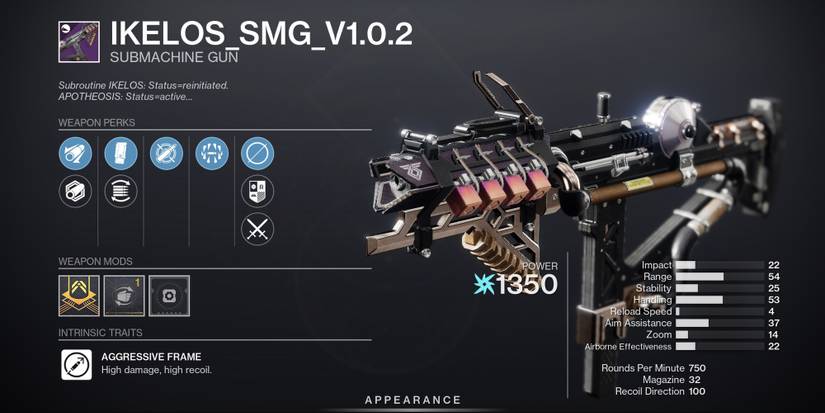 Destiny 2 Xur IKELOS SMG_V1.0.2 Sep 23