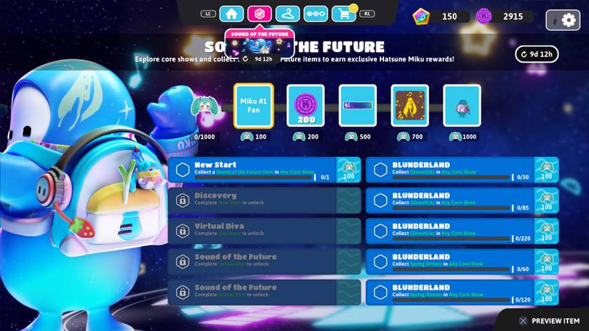 Fall Guys Hatsune Miku Event Guide