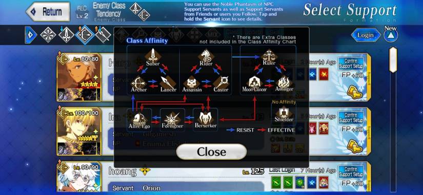 Fgo Classification Everything You Need To Know About Combat In Fate/Grand Order