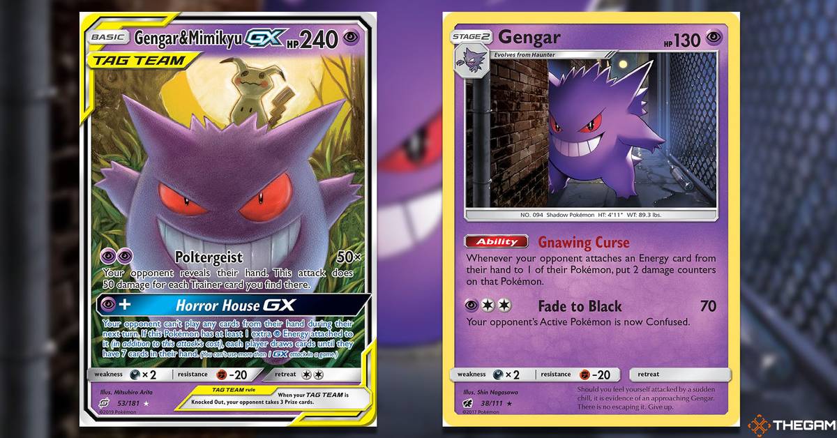 halloween gengar pokemon card Ranking The Scariest Gengar Pokemon TCG Cards