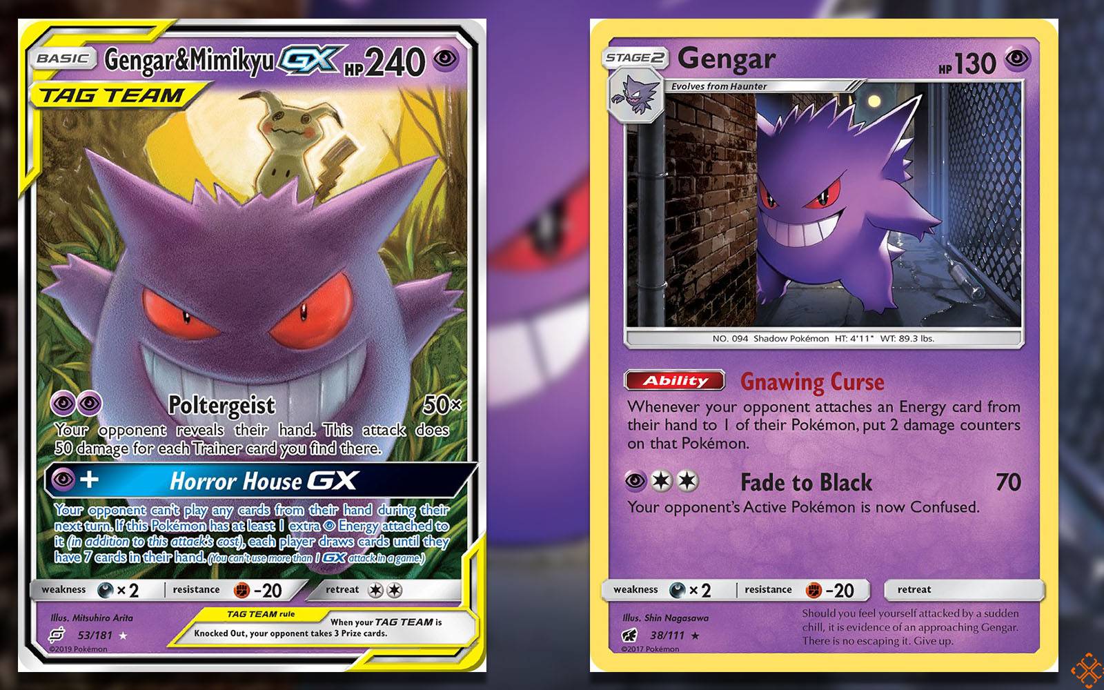 Ranking The Scariest Gengar Pokemon TCG Cards Ranking The Scariest Gengar Pokemon TCG Cards