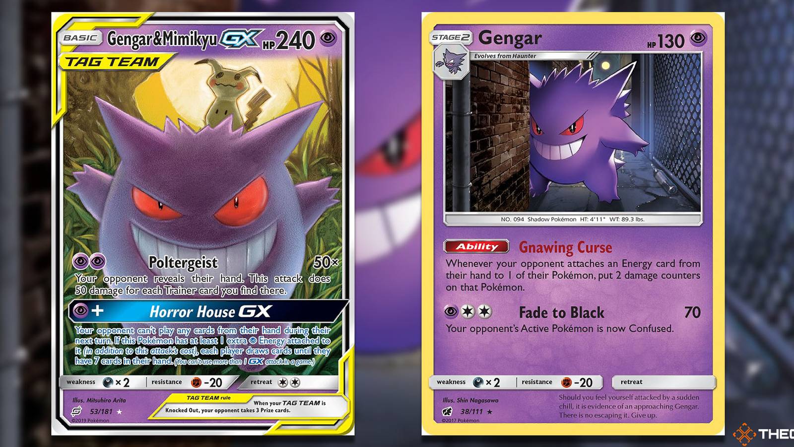 Ranking The Scariest Gengar Pokemon TCG Cards Ranking The Scariest Gengar Pokemon TCG Cards