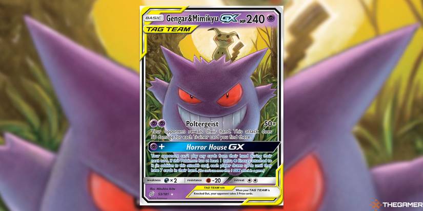 Ranking The Scariest Gengar Pokemon TCG Cards