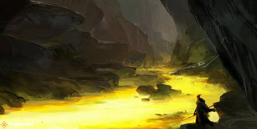 Guild Wars 2 - Crystal Desert (The Desolation) loading screen art