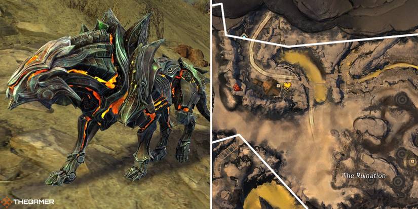 Guild Wars 2 - location of Ashhe, the Rune of Valor