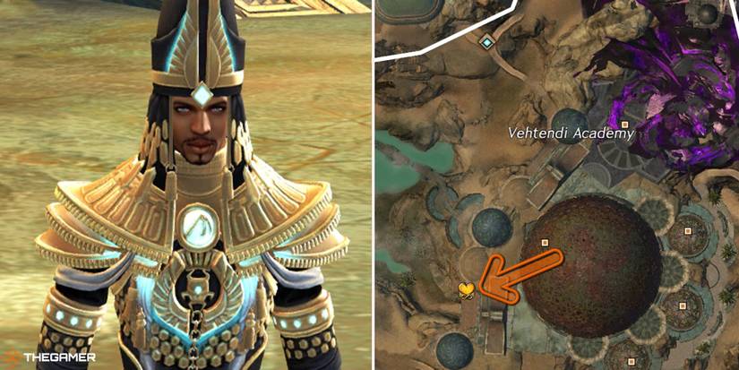 Guild Wars 2 - location of Distinguished Professor Nazimi